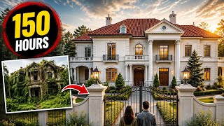 Young Woman Bought an Abandoned House for $15,000 and Spent 150 HOURS Restoring It Into  $2M Mansion
