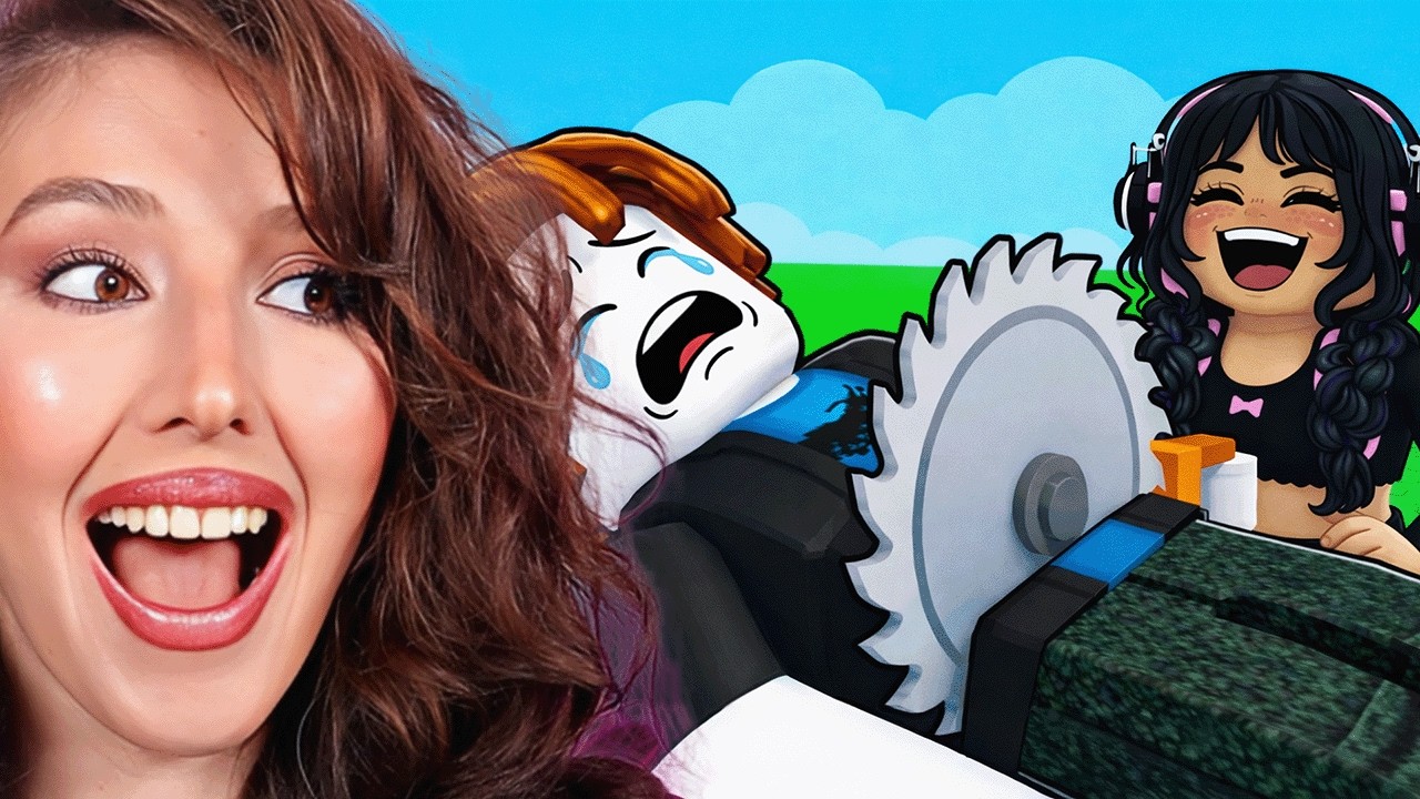 ROBLOX'da İKİYE BÖL! Cut in Half