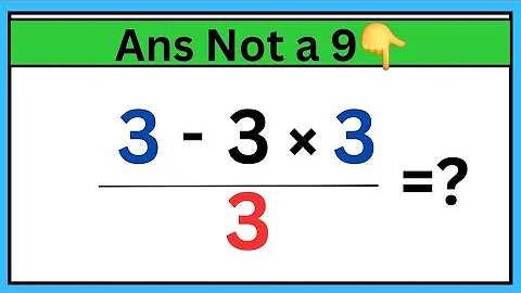 Maybe only 1 in 10 people  solve This Math Problem | Everyone solves this problem wrong PEMDAS 