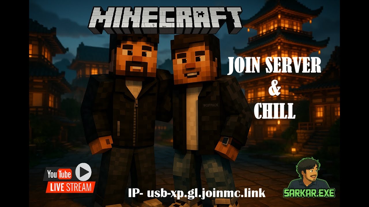 🔴 Live: Playing on My New Minecraft Server with Friends | Join & Chill ...