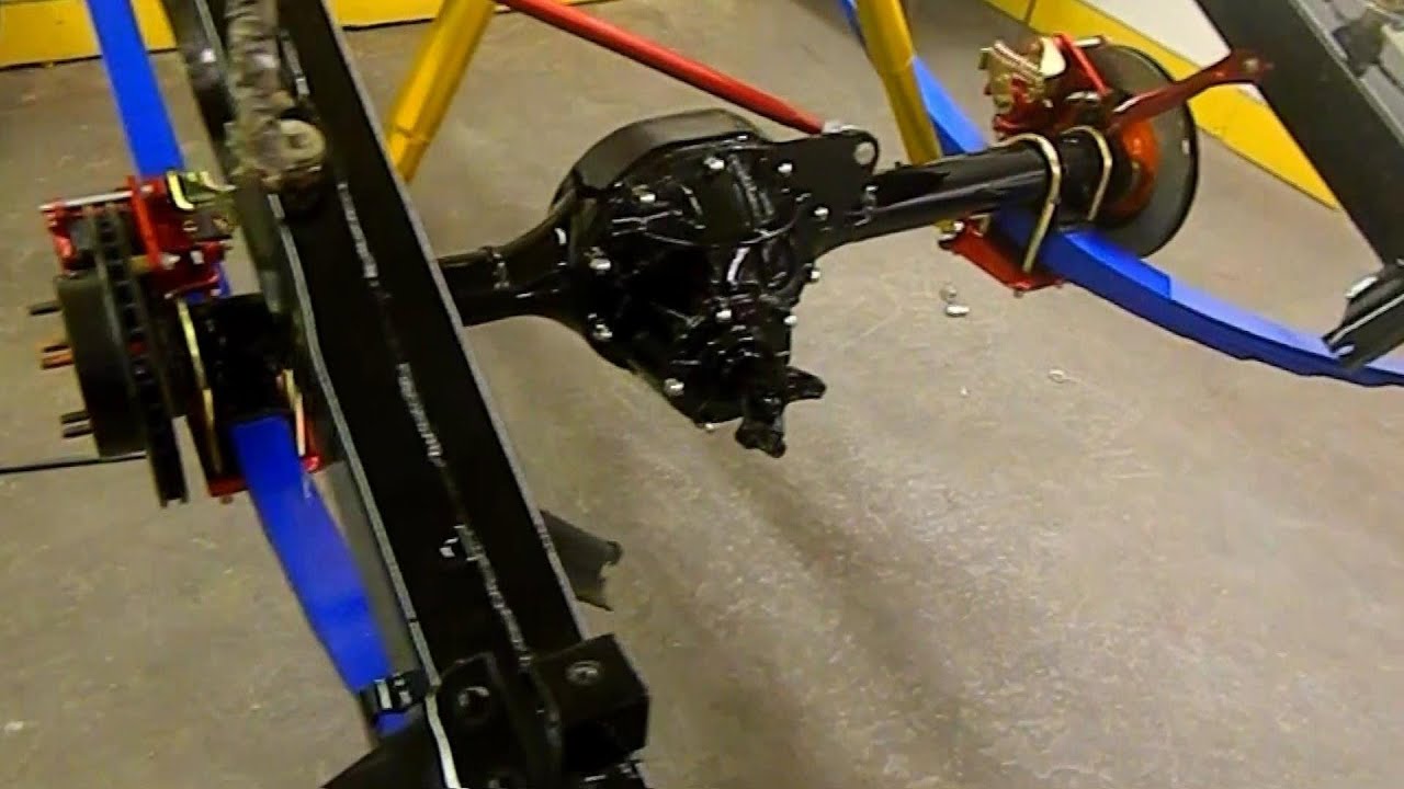 09 WORLD'S GREATEST NARROWED REAR END Hot rod muscle CAR PROJECT