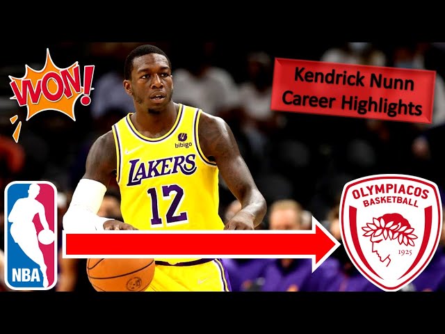 Kendrick Nunn transforms wrong turn into clear path toward NBA