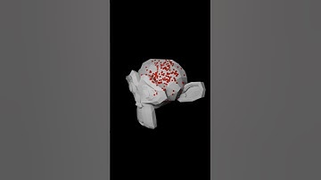 Moving Points on Object Surface with Blender Geometry Nodes