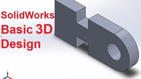SolidWorks Basic 3D shapes
