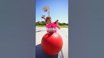 How Many Pumps Does It Take For A Yoga Ball To EXPLODE 