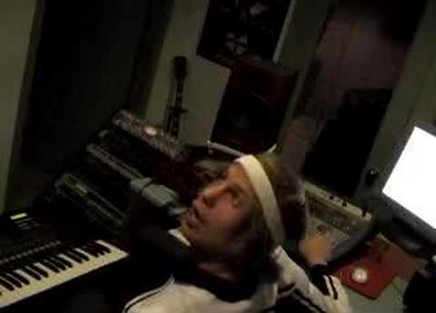 Scotty, in-studio, recording keyboards for "Jump, ...