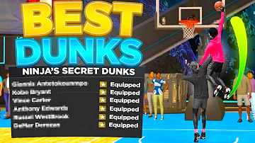 BEST DUNK ANIMATIONS ON NBA 2K24! GET EVERY SINGLE CONTACT DUNK ON ANY DEFENDER! BEST SLASHER DUNKS!