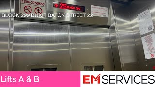 HDB Block 299 Bukit Batok || EM Elevator