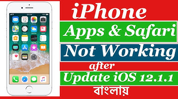iPhone Apps & Safari not working after iOS 12.1.1 Update || Fixed apps & Safari not working