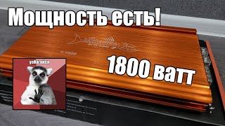 Обзор + замер мощности - DL Audio Barracuda 1.1800