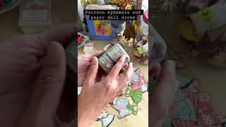 Making ephemera and paper crafting for journaling #junkjournal #scrapbooking #papercrafts