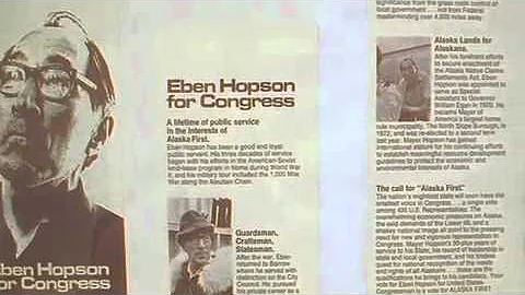 Inuit Day, Eben Hopson Biography