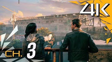 Quantum Break - [4K/60fps] (100%, Hard, All Collectables) Part 3 - Industrial Area