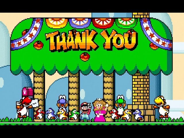 スーパーマリオワールド】 #45-Ending クッパの城入口 (vsクッパ