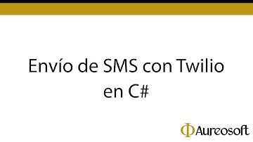 Envío de Sms con Twilio