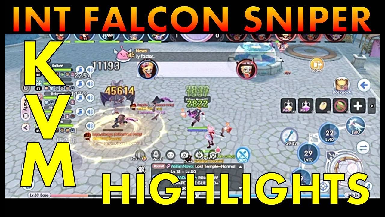 [ROX] Sniper Penetration And Falcon Build KVM HIGHLIGHTS - YouTube