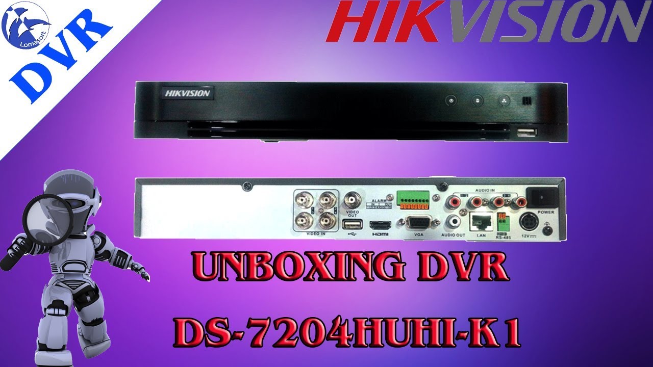 Unboxing Hikvision Ds 74huhi K1 Youtube