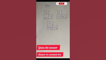 guess the answer #maths #education #mathstricks #easylearning #simple #mathsquestion #eduwise4u