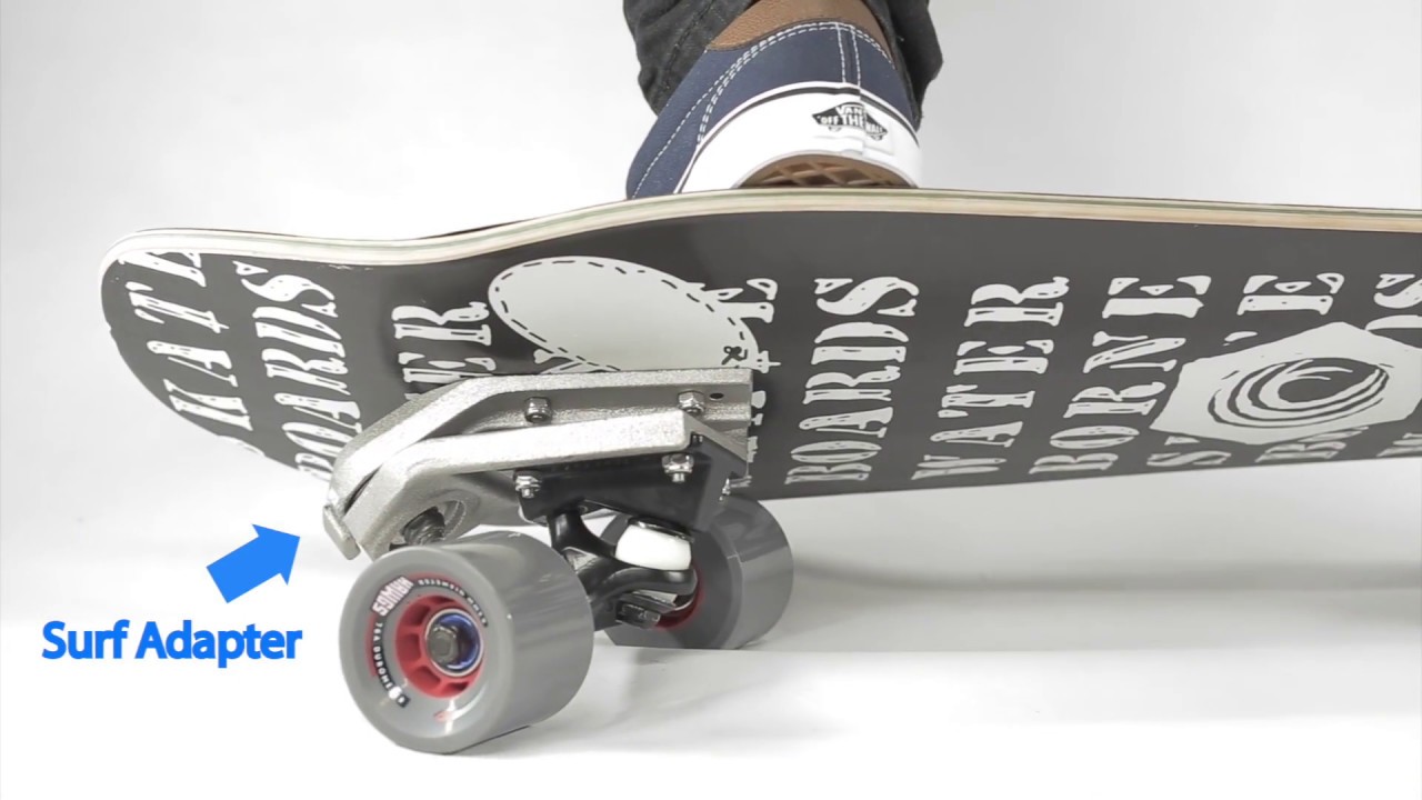 Adaptador De Riel De Skate Surf y surfskate camión se adapta a cualquier placa-tallar y CrC9U4 