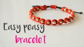 DIY How to make easy LUCKY BRACELETS