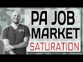 Pa job market is saturated