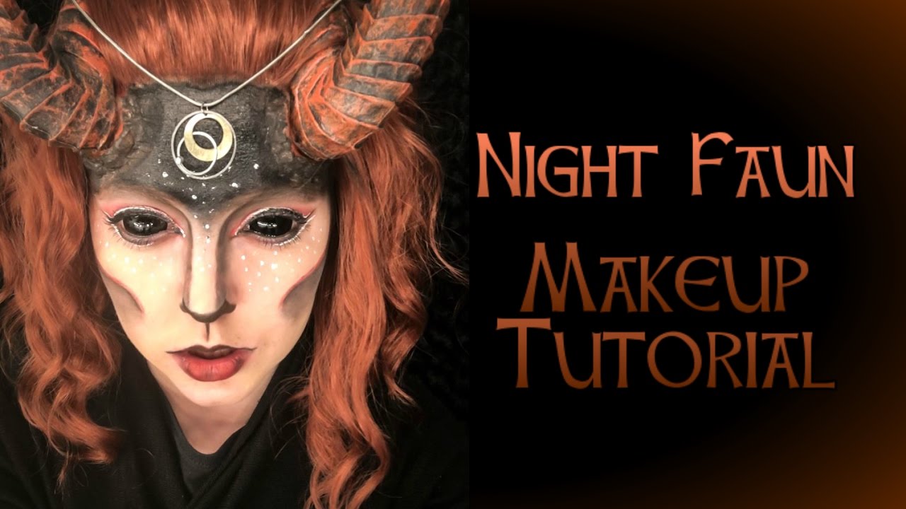 Night Faun - Makeup tutorial - EvaHair.com wig Review - YouTube