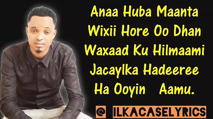 Zakariye Kobciye Hees Cusub Qiso Dhab Ah Ha Ooyin Aamu Lyrics 2018