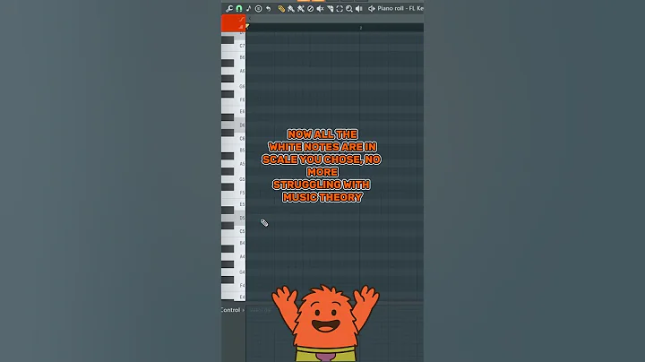SCALE HIGHLIGHTING IN FL STUDIO👀🥭 #flstudio #tips #music