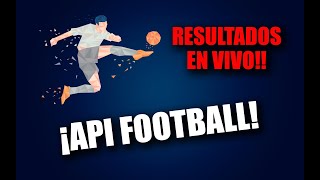 Ideas para Portfolio #1 | API para mostrar resultados de FÚTBOL EN VIVO API-FOOTBALL screenshot 3