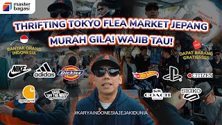 JAPAN'S THRIFTING CENTER! TOKYO FLEA MARKET IS SO CHEAP!! 🇯🇵