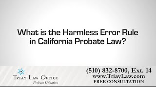 What if a California Will Isn't Technically Valid?