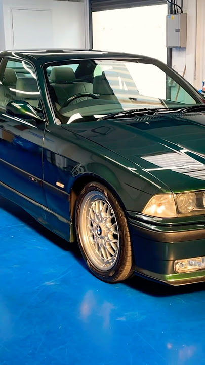 E36 328i FACTORY SPORT, FERN GREEN MSPORT #bmw #E36 #e36coupe #ferngreen #msport #bbswheels