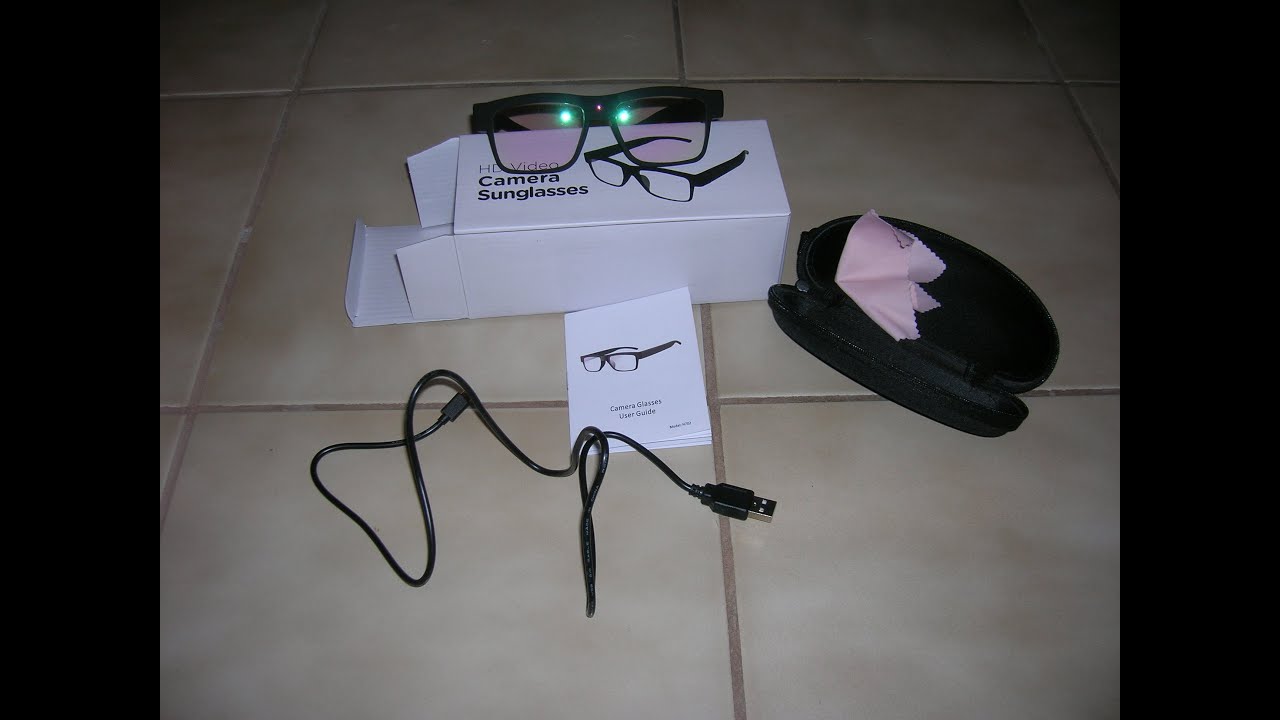 Review HD Spy Camera Glasses From Amazon YouTube