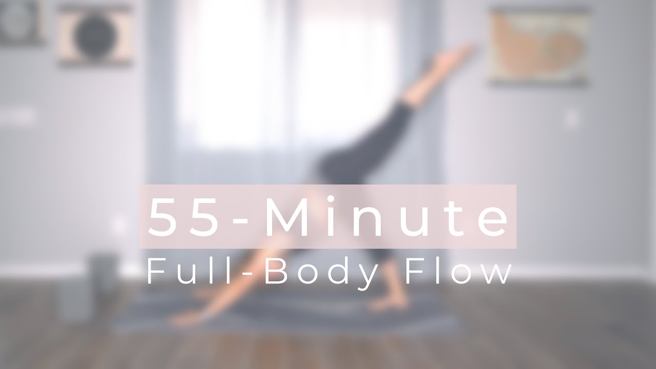[55-Minute] Full-Body Vinyasa Flow • Intermediate Yoga Class - YouTube
