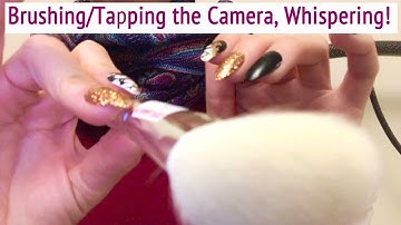 ASMR * Camera Brushing & Tapping * Fast Tapping * Whispering * ASMRVilla