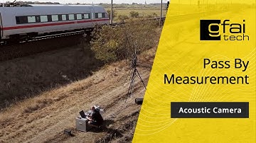ACOUSTIC CAMERA: Pass By Measurement of an ICE train