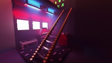 Creating a 3D sci-fi environment in MagicaVoxel