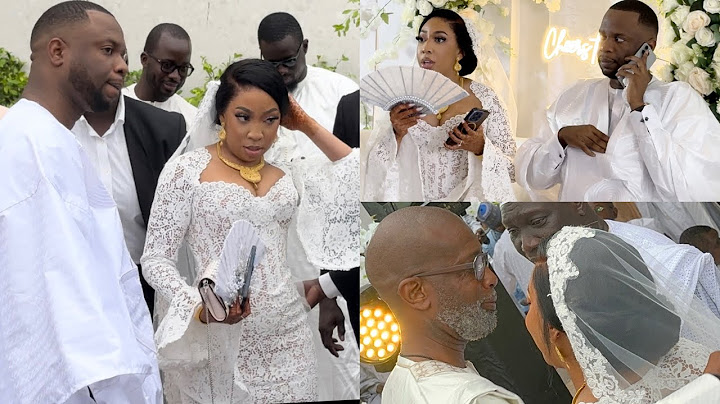 Mariage Royale, Regardez l’arrivée de Zeyna Ndour accompagné de son Mari dans les bras de Bouba qui