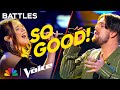 Rachel Christine vs. JB Somers on Maggie Rogers' "Light On" | The Voice Battles | NBC