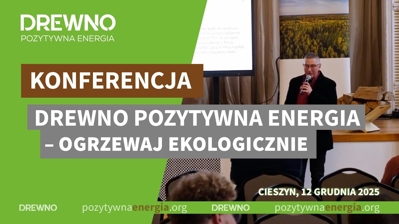 Drewno to przyszłość! 🪵 Zobacz otwarcie konferencji w Cieszynie z Wojtkiem Perkiem! 🔥