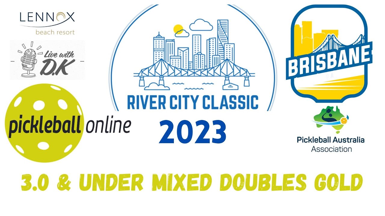 River City Classic 3.0 and under Mixed Doubles Gold Medal