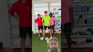 Don't kick? The fake ball🏀 #football #challenge