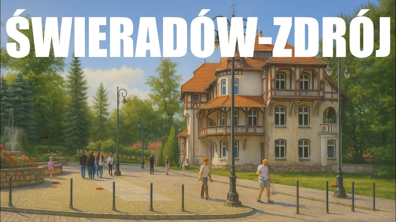 🇵🇱 ŚWIERADÓW-ZDRÓJ Piesza Wycieczka | Walking Tour | LATO 2025 [4K UltraHD]