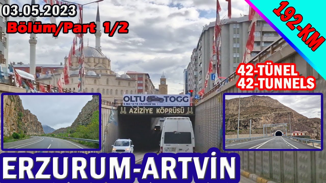 Erzurum-Artvin 1/2 (Türkiye Turu Video #17)