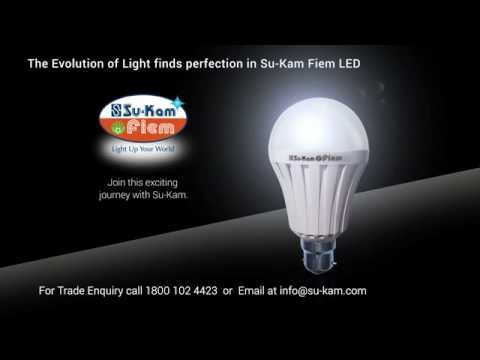 The LED Lighting Revolution in India| Su-Kam-Fiem