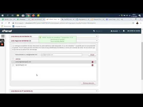 cPanel Basics - Como analizar mensajes rechazados, listas negras, listas blancas, MagicSpam Parte 02