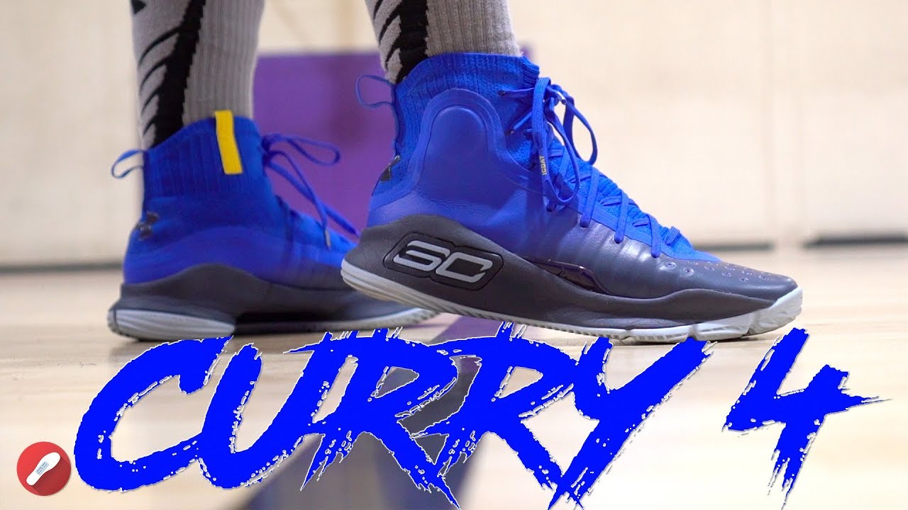 curry 4 blue