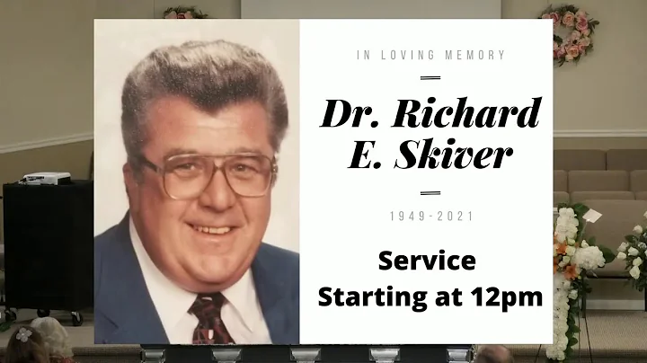 Pastor Richard E. Skiver Funeral Service | 1/13/21