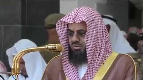 الشيخ سعود الشريم سورة الأعلى من الحرم المكي تلاوة خاشعة