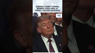 VIRAL WATCH: President Trump Appears to Be Sleeping During Lindsey Graham's Funeral | N18G